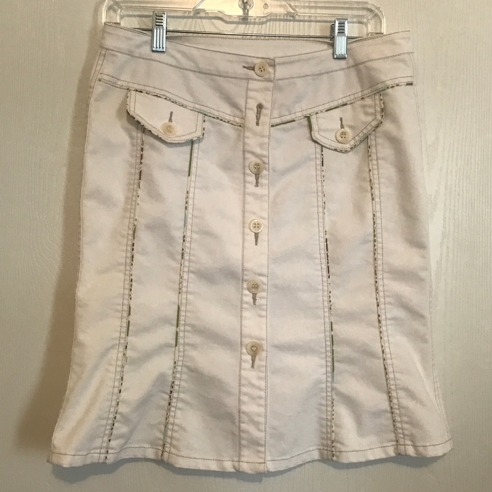 🌻 Bebe Skirt mini White Size 6